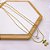 COLAR ACO INOX 45CM FIO DUPLO  PINGENTE CEREJA BANHADO - DOURADO - Imagem 1