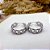 BRINCO ARGOLA  AÇO INOX CORRENTARIA - PRATEADO - Imagem 3