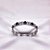 BRACELETE AÇO INOXIDÁVEL TREVO PRETO - PRATEADO - Imagem 2