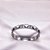 BRACELETE AÇO INOXIDÁVEL TREVO PEROLADO - PRATEADO - Imagem 2