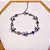 PULSEIRA AÇO INOXIDÁVEL ESTRELA DO MAR COM PEDRAS COLORIDAS - PRATEADA - Imagem 2