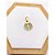 PINGENTE AÇO INOXIDÁVEL SÃO BENTO (P) 1,5CMX1,5CM - DOURADO - Imagem 1