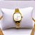 RELÓGIO VINTAGE AÇO INOXIDAVEL FEMININO FUNDO DOURADO - DOURADO - Imagem 1