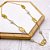 COLAR AÇO INOXIDÁVEL 45CM INSPIRE-SE COM PEROLA - DOURADO - Imagem 1