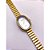 RELÓGIO VINTAGE CAIXA OVAL AÇO INOXIDAVEL FEMININO FUNDO BRANCO - DOURADO - Imagem 4