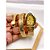 RELÓGIO SERPENTI COBRA CAIXA E PULSEIRA EM AÇO INOXIDÁVEL FUNDO DOURADO - DOURADO - Imagem 2