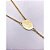 COLAR AÇO INOX  55CM NOSSA SENHORA DAS GRAÇAS  - DOURADO - Imagem 3