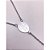 COLAR AÇO INOX  55CM NOSSA SENHORA DAS GRAÇAS  - PRATEADO - Imagem 3