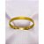 BRACELETE AÇO INOXIDÁVEL  JESU - DOURADO - Imagem 1