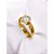 BRACELETE RELOGIO AÇO INOXIDÁVEL CORRENTARIA CRAVEJADO STRASS - DOURADO - Imagem 3