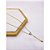 COLAR AÇO INOXIDÁVEL  ESTILO GRAVATINHA 45CM CORAÇÃO CRISTAL - DOURADO - Imagem 1
