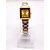 RELÓGIO VINTAGE AÇO INOXIDAVEL FEMININO FUNDO  DOURADO - PRATEADO E DOURADO - Imagem 2