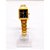 RELÓGIO VINTAGE AÇO INOXIDAVEL FEMININO FUNDO PRETO - DOURADO - Imagem 1