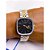 RELÓGIO VINTAGE AÇO INOXIDAVEL FEMININO FUNDO PRETO - DOURADO E PRATEADO - Imagem 2