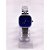 RELÓGIO VINTAGE AÇO INOXIDAVEL FEMININO FUNDO AZUL CANETA - PRATEADO - Imagem 1