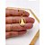 COLAR AÇO INOXIDÁVEL  45CM BOLINHAS PINGENTE NOSSA SENHORA - DOURADO - Imagem 2