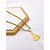 CORRENTE AÇO INOXIDÁVEL GRUMET 60CM PINGENTE NOSSA SENHORA APARECIDA - DOURADO - Imagem 1