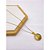 COLAR AÇO INOXIDÁVEL 50CM PINGENTE NOSSA SENHORA APARECIDA - DOURADO - Imagem 1