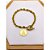 PULSEIRA AÇO INOXIDAVEL FECHO T PINGENTE NOSSA SENHORA APARECIDA - DOURADA - Imagem 2