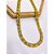 COLAR AÇO INOXIDÁVEL 45CM FITA TRANÇADO - DOURADO - Imagem 2