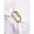 BRACELETE  EM AÇO INOX TRANÇADO - DOURADO - Imagem 2