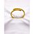 BRACELETE  EM AÇO INOX TRANÇADO - DOURADO - Imagem 1