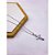 CORRENTE DE AÇO INOX 60 CM PINGENTE CRUCIFIXO - PRATEADA - Imagem 1