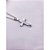 CORRENTE DE AÇO INOX 60 CM PINGENTE CRUCIFIXO - PRATEADA - Imagem 2