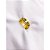 ANEL AÇO INOXIDÁVEL ROTATIVO 6MM ALGARISMOS ROMANOS - DOURADO (UNIDADE) - Imagem 2