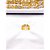 ANEL AÇO INOXIDÁVEL ROTATIVO 6MM ALGARISMOS ROMANOS - DOURADO (UNIDADE) - Imagem 1