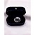 ALIANÇA AÇO INOXIDÁVEL ROTATIVA LISA COM PEDRA CRISTAL 6MM  - PRATEADA (UNIDADE) - Imagem 2