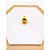 BRINCO AÇO INOX ARGOLINHA CLICK TRABALHADA PP- DOURADO - Imagem 1