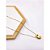 COLAR AÇO INOXIDÁVEL  45CM PINGENTE LETRA "C" - DOURADO - Imagem 1