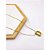 COLAR AÇO INOXIDÁVEL  45CM PINGENTE LETRA "D" - DOURADO - Imagem 1