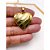 RELICÁRIO AÇO INOXIDÁVEL 45M PINGENTE CORAÇÃO COM DETALHES  - DOURADO - Imagem 2