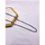 CORRENTE AÇO INOXIDAVEL ELO CADEADO CHANFRADA 1.6MM 60CM - PRATEADA - Imagem 1