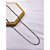 CORRENTE AÇO INOXIDAVEL MALHA ITALIANA 4.0MM 60CM - PRATEADA - Imagem 1
