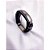 PULSEIRA MASCULINA COURO AÇO INOX E ZAMAC 20CM PLACA PARA GRAVAÇÃO - PRATEADA - Imagem 3