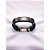PULSEIRA MASCULINA COURO AÇO INOX E ZAMAC 20CM MELHOR PAI - PRATEADA - Imagem 1
