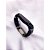 PULSEIRA MASCULINA COURO AÇO INOX E ZAMAC 20CM PAI NOSSO - PRATEADA - Imagem 3