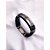 PULSEIRA MASCULINA COURO AÇO INOX E ZAMAC 20CM FÉ FORÇA CORAGEM - PRATEADA - Imagem 3