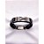 PULSEIRA MASCULINA COURO AÇO INOX E ZAMAC 20CM NOSSA SENHORA - PRATEADA - Imagem 1