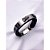 PULSEIRA MASCULINA COURO AÇO INOX E ZAMAC 20CM NOSSA SENHORA - PRATEADA - Imagem 2