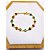 PULSEIRA AÇO INOXIDÁVEL CORAÇÕES COLORIDOS - DOURADA - Imagem 2