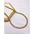 COLAR AÇO INOXIDÁVEL 45 CM RIVIERA CRISTAL - DOURADO - Imagem 3