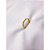 ANEL AÇO INOXIDÁVEL 2MM BAMBU - DOURADO (UNIDADE) - Imagem 2