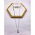 CONJUNTO COLAR  E BRINCO AÇO INOXIDÁVEL  PINGENTE CORAÇÃO CRAVEJADO PEDRA CRISTAL - PRATEADO - Imagem 1