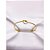 BRACELETE AÇO INOXIDÁVEL NÓ - DOURADO - Imagem 1