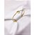 BRACELETE AÇO INOXIDÁVEL NÓ - DOURADO - Imagem 3