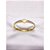 BRACELETE AÇO INOXIDÁVEL ALGARISMOS ROMANOS PEROLADO - DOURADO - Imagem 3